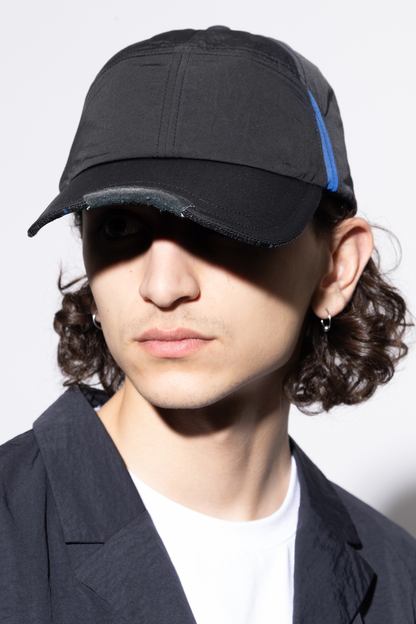 ADER error キャップ ブラック ADER error: ブラック Sig; TRS Tag キャップ | SSENSE 日本